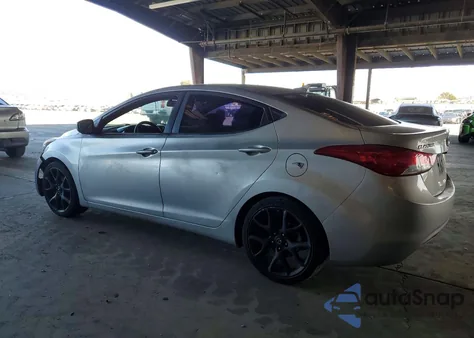 2013 Hyundai Elantra Gls z USA, uszkodzony, nr VIN 5NPDH4AE1DH342772